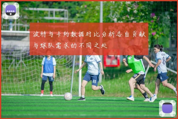 波特与卡约数据对比分析各自贡献与球队需求的不同之处